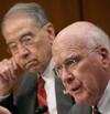 Senators Charles Grassley and Patrick Leahy